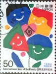 Stamps Japan -  Intercambio crxf 0,35 usd 50 yen 1994