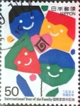 Sellos de Asia - Japn -  Intercambio crxf 0,35 usd 50 yen 1994
