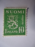Sellos del Mundo : Europa : Noruega : Escudso de Armas. Animales Mitológicos (M/220)