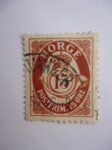 Stamps Norway -  Bocinas-Coronas - (Serie Posthoen)