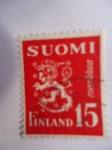 Stamps : Europe : Finland :  Escudo de Armas.