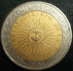 monedas de America - Argentina -  1995 (Anverso) variación