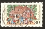 Stamps : Europe : Germany :  Casa de Hamburgo