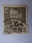 Stamps : Europe : Denmark :  rey Federico IX.