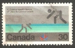 Stamps Canada -   675 - XI juegos de la Commonwealth, juego de bolos