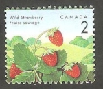 Sellos de America - Canad� -   1263 - Fresas del  bosque