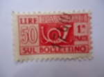 Stamps : Europe : Italy :  Pacchi- Sul Bollettino (1ª parte)