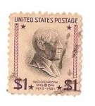 Sellos del Mundo : America : Estados_Unidos : united states postage / Woodrow Wilson