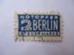 Stamps Germany -  Pulga Azul - Notopfer Berlín.