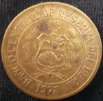 monedas de America - Per� -  1978 (Anverso)