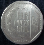 monedas de America - Per� -  1994 (Reverso)