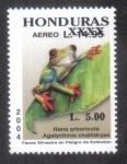 Stamps Honduras -  Fauna Silvestre En Peligro de Extinción