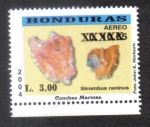 Sellos de America - Honduras -  Conchas Marinas