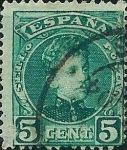 Stamps : Europe : Spain :  Alfonso XIII. Tipo Cadete