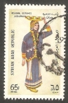 Stamps Syria -  215 - Traje típico de Hauran