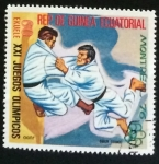 Stamps : Africa : Equatorial_Guinea :  Montreal 76 - Judo