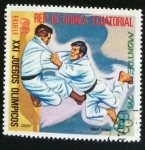 Stamps Equatorial Guinea -  Montreal 76 - Judo