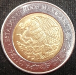 monedas de America - M�xico -  2008 (Reverso)