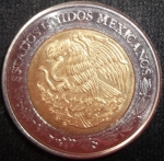 monedas de America - M�xico -  2008 (Reverso)