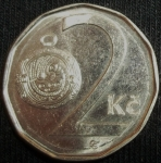 monedas de Europa - Rep�blica Checa -  2001 (Reverso)