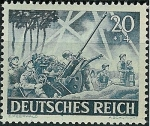 Stamps Germany -  Día de los héroes ( I )