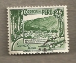 Stamps America - Peru -  Tarma Centro Geografico Turismo