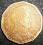 monedas de America - Chile -  1992 (Anverso)