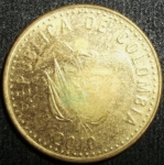 monedas de America - Colombia -  2010 (Anverso)