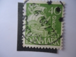 Stamps Denmark -  Velero. (Yt/186)