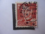Stamps Denmark -  Rey Federico IX.