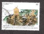 Sellos de America - Cuba -  Centenario de la Caída en Combate de José Martí