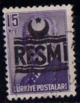 Stamps : Asia : Turkey :  Turquía-cambio