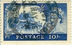 Stamps United Kingdom -  Isabel II y castillos