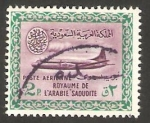 Sellos de Asia - Arabia Saudita -   8 - Avión Convair 440 