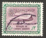 Sellos del Mundo : Asia : Arabia_Saudita :  8 - Avión Convair 440 