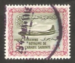 Sellos de Asia - Arabia Saudita -  13 - Avión Convair 440