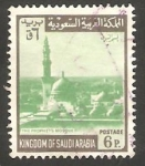 Sellos de Asia - Arabia Saudita -  382 A - Mezquita del Profeta