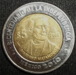 monedas de America - M�xico -  2008 (Anverso)