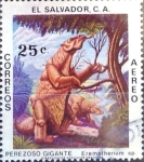 Stamps El Salvador -  Intercambio 0,20 usd 25 cents. 1979