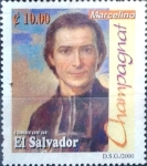 Stamps El Salvador -  Intercambio 1,40 usd 10 colones 2000