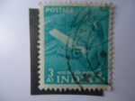 Stamps India -  Oficio.
