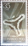 Stamps Spain -  Intercambio jxi 0,50 usd 35 cent. 1960