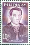 Stamps Philippines -  Intercambio 0,20 usd 10 s. 1963