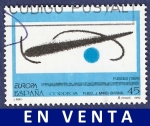 Stamps Spain -  Edifil 3250 Europa Joan Miró 45