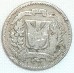 monedas de America - Rep Dominicana -  1961 (Reverso)