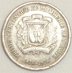 monedas de America - Rep Dominicana -  1976 (Reverso)