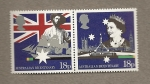 Stamps United Kingdom -  Bicentenario Australia