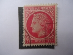 Stamps France -  Perfiles Cerés.