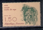 Stamps : Europe : France :  Centenario de la Vacunación antirrábica