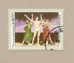 Stamps Cuba -  V Festival Internacional de Ballet  -  Apolo